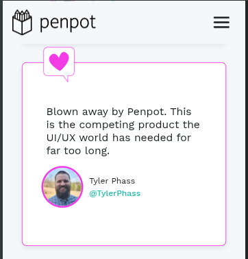 PenPot Wall of Love Post